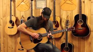 Martin Custom Shop 00028  Torrefied Adirondack Top [upl. by Bradstreet]