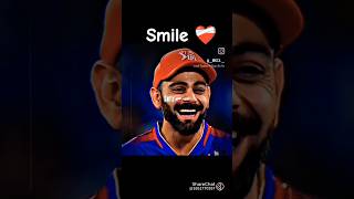 Virat Kohli smile 0 shortsfeed trending viralshorts shorts [upl. by Marra988]