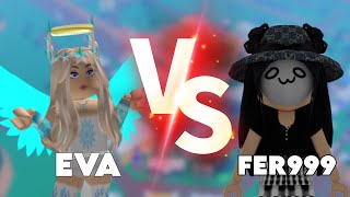 『 EVA VS FER999 』WHO WILL WIN   Blox Fruits  fer999  El Combo God [upl. by Carboni]