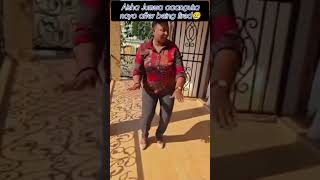 ANGUKA NAYO dance by Aisha Jumwa😅😅nomaa [upl. by Ehgit404]