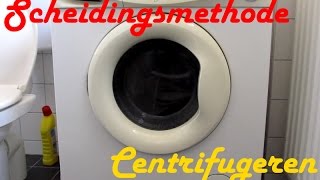 Scheidingsmethode  Centrifugeren kort [upl. by Aisa]