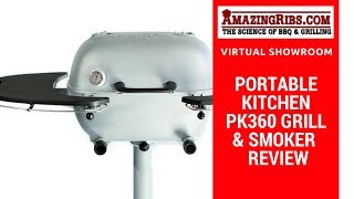 The Portable Kitchen PK360 Grill amp Smoker Review  Part 1 Virtual Showroom [upl. by Hornstein732]