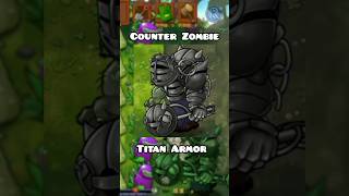 Counter Titan Gargantuar Armor pvz plantsvszombies [upl. by Burkley]