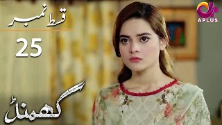 Ghamand  Episode 25  Aplus Dramas  Noman Ejaz Sunita Marshall Ashan  CG11  Pakistani Drama [upl. by Ellekcim]