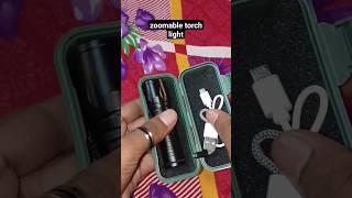 Zoomable Torch Light from Daraz  ₹149 Best kolti Metal Bodi shortsfeed youtubeshorts shortvideo [upl. by Lennod368]