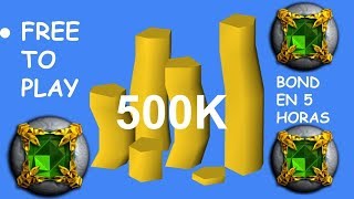 COMO HACER DINERO EN RUNESCAPE OLD SCHOOL 500K POR HORA F2P NO MEMBER [upl. by Iona]