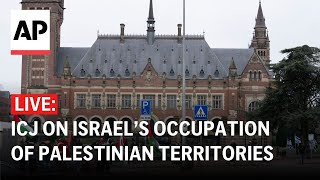 ICJ Day 4 LIVE Top UN court hearing on Israel’s occupation of Palestinian territories [upl. by Ahseem]