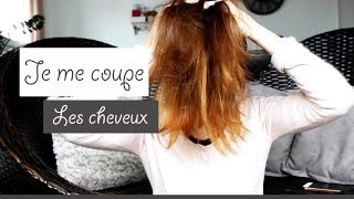 Comment je me coupe les cheveux moi même [upl. by Alaj]