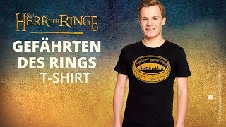 Herr der Ringe  Gefährten des Rings TShirt [upl. by Axia879]