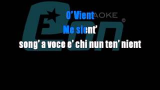 Clementino O vient cori Eon karaoke demo [upl. by Alethea]