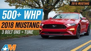 Hitting 500 RWHP NA In Our 2018 Ford Mustang GT With Bolt Ons [upl. by Enyale]