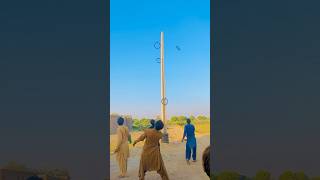 I Tried to Hit the Pole with a Tyre – Did It Work  shorts youtubeshorts viralvideo [upl. by Yak]