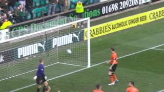 Eoin Doyle Goal Hibernian 21 Dundee United 11112012 [upl. by Henricks951]