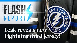 ⚡️ FLASH Leak Reveals New Tampa Bay Lightning Third Jersey [upl. by Teragramyram]