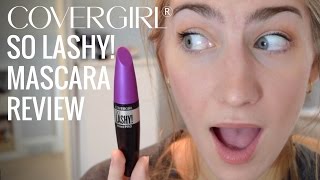 NEW COVERGIRL So Lashy Mascara Review [upl. by Thisbee456]