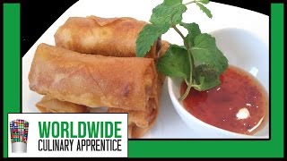 Fried Shrimp Spring Rolls The Best Recipe [upl. by Alliehs]