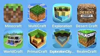 Minecraft Mulitcraft Exploration Desert Craft Worldcraft Primalcraft Exploration City [upl. by Anna-Diana]