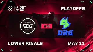 EDG vs DRG  Lower Bracket Finals  VCT CN Stage 1 [upl. by Vachell987]