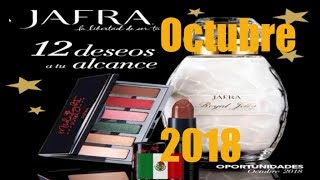 Jafra Octubre 2018 Oportunidades [upl. by Banerjee]