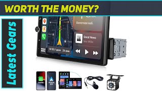 reviewCAMECHO 104quot Rotatable Touch Screen Car Stereo Ultimate Connectivity for Your Drive [upl. by Garner]