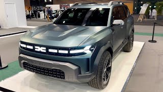 DACIA Bigster 2023  FIRST LOOK amp walkaround new SUV Concept [upl. by Halil707]