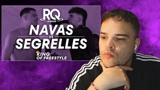 ⭐¡SEGRELLES LA SIGUE ROMPIENDO II REACCIÓN SEGRELLES vs NAVAS II RQ LEAGUE J1 [upl. by Assirol]