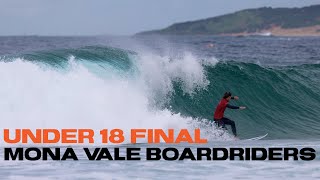 Mona Vale Boardriders  Under 18 Division Final  7th July 2024 4K [upl. by Lasser]