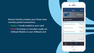 Check Your Card Balance and Transaction History with the OnRoad App [upl. by Ellatnahc]