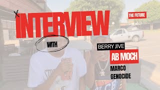 INTERVIEW WITH BERRY JIVE🎤 AB MOCH 💻🎹amp MARCO GENOCIDE🎤‼️🔥🏆 [upl. by Nitsirk]