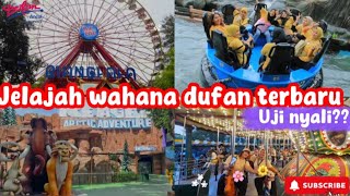 JELAJAH NAIK WAHANA DUFAN TERBARU  Review wahana dufan Ancol Jakarta 2024 [upl. by Seleta]