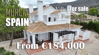 Mediterranean style villas in Fuente Alamo for sale Murcia Spain Los Altos De Las Palas complex [upl. by Marvel]