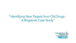 NF2 and Schwannomatosis Webinar Identifying New Drug Targets  A Brigatinib Case Study [upl. by Juback]