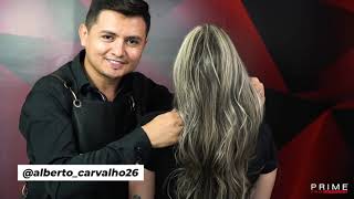 Balayage Technique using a Highlighting Cap  Profit Of Color with Alberto Carvalho 🇺🇸 [upl. by Igal]