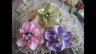 3 x Stunning Handmade Flower Tutorials  jennings644 [upl. by Jaeger]