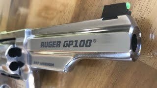 Ruger GP 100 Match Champion 357 Magnum w42 Inch Barrel CH 2 [upl. by Eisteb]