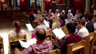 Repetition inför konsert med Benny Andersson i Ersta kyrka Kärlekens tid [upl. by Leia165]