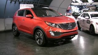 2012 KIA Sportage TGDI AWD Exterior and Interior at Montreal Auto Show [upl. by Ozan]