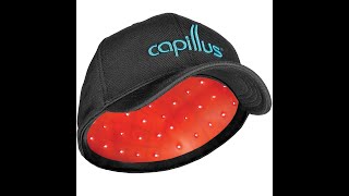 Review of Capillus Mobile Laser Therapy Cap for Hair Regrowth [upl. by Nalyak]