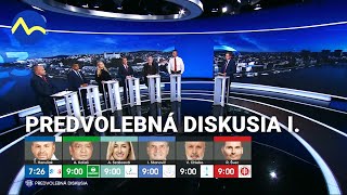 Predvolebná diskusia I  Voľby 2023  TV Markiza [upl. by Reynard]