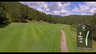 Evergreen Golf Course  Hole 9  Denver Golf [upl. by Shlomo]