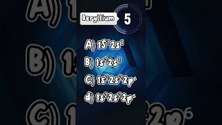 Electron Configuration  Beryllium [upl. by Assena]