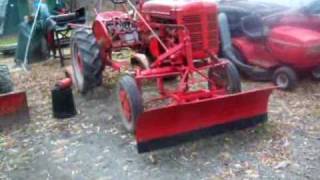 Farmall Grader Blade  Plow Update amp Starter Problems [upl. by Elleirbag337]