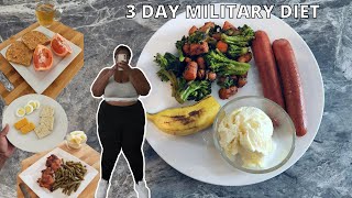 OMG lose 10lbs in 3 days challenging Testing the 3day Military Diet for Weight loss [upl. by Nyledam]