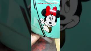 Helpmate Mickey Mouse 🐭 stickeringwork carstickers stickring [upl. by Attekahs]