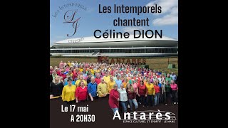 les intemporels chantent céline Dion Au Mans [upl. by Eamaj]