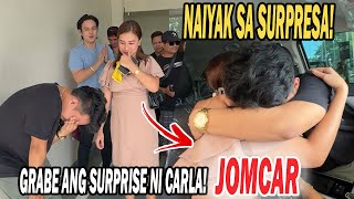 PART 31  JOMAR NAIYAK AT NAPASIGAW SA MALAKING SURPRESA NI CARLA [upl. by Kirt]