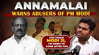 “Im not going to spare…” Tamil Nadu BJP Chief Annamalai warns those using abusive words for PM Modi [upl. by Aenotna]