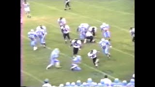 Brad Hegler Football Highlight Chronological Video with Music East Davidson 1993 1994 1995 [upl. by Landau]