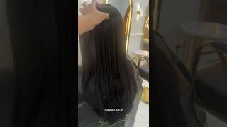 Cysteine Collagen Treatment at Viziati Salon taraletz hairstyle haircare hairtreatment [upl. by Aicilas479]