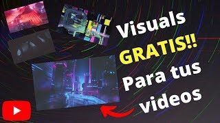 💻Como DESCARGAR VISUALES para tus vídeos GRATIS🔥 [upl. by Jankell]